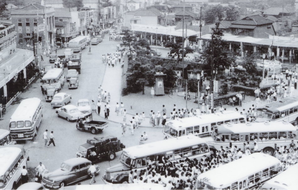 逗子駅前（昭和30年代）