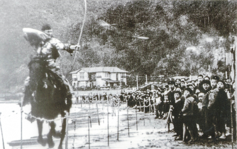 逗子海岸流鏑馬（昭和23～24年）