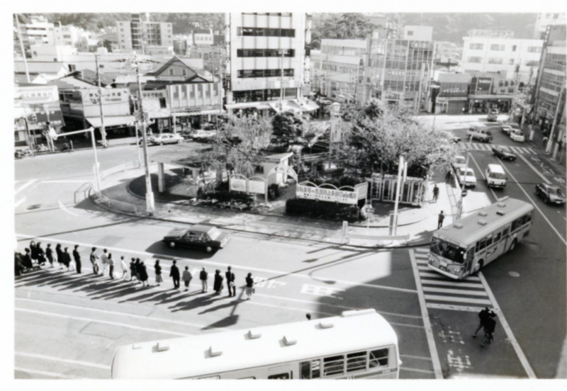 ＪＲ逗子駅前ロータリー（昭和60年代）