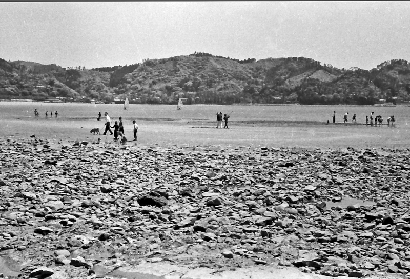 逗子海岸（昭和32年）