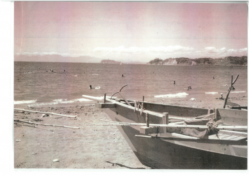 ある日の逗子海岸（撮影時期不明）