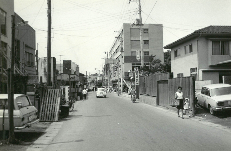 池田通り（昭和43年）