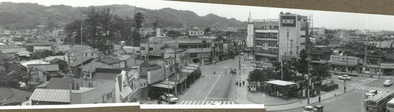 JR逗子駅前パノラマ写真