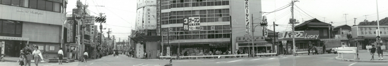 JR逗子駅前パノラマ写真