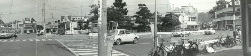 JR逗子駅前パノラマ写真