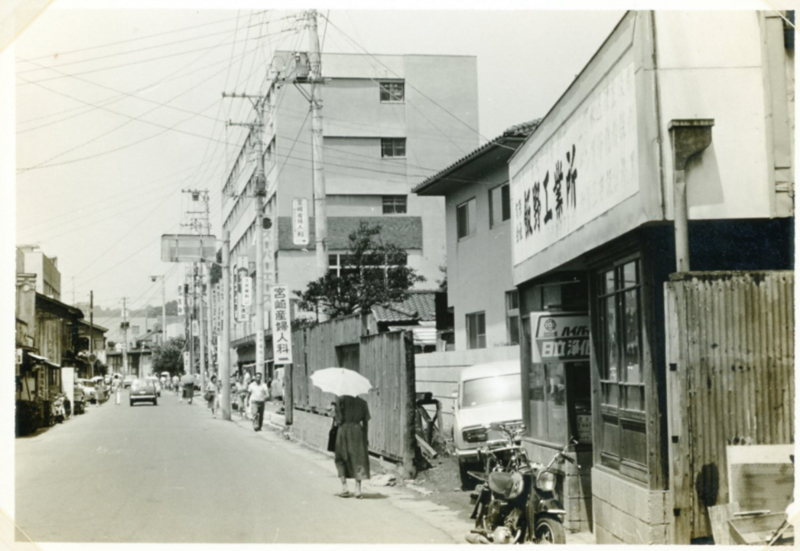 池田通り（昭和43年）