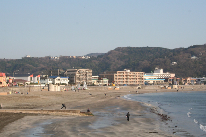 逗子海岸（平成19年）