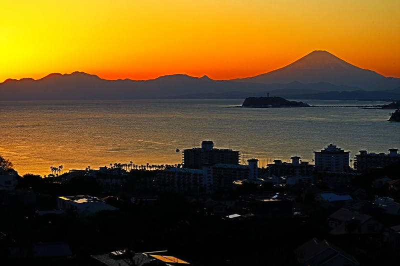 05　逗子夕景