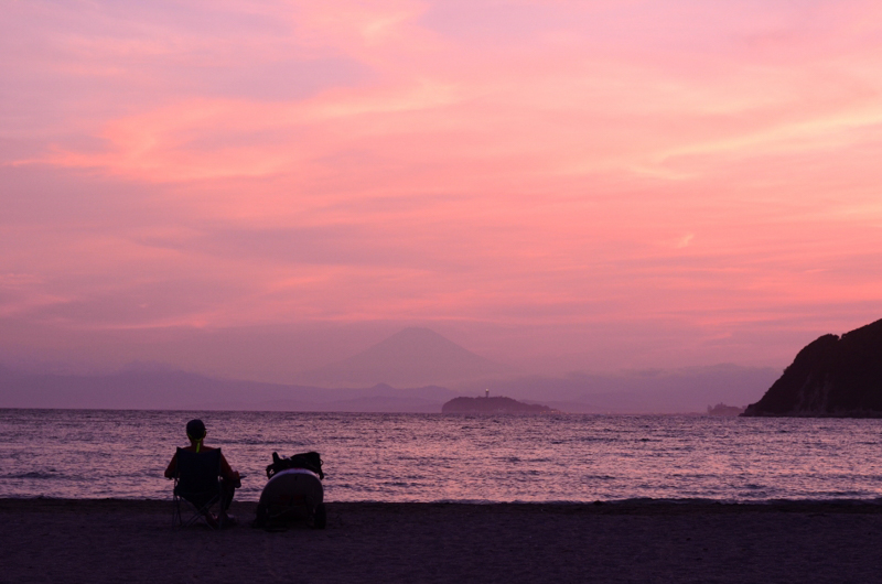 64　奇跡の夕焼け