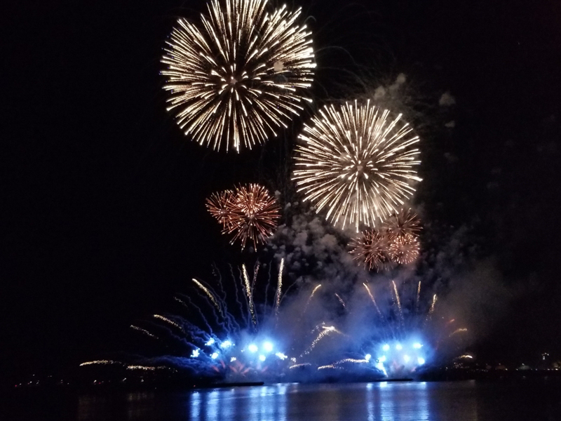 131　初秋の花火