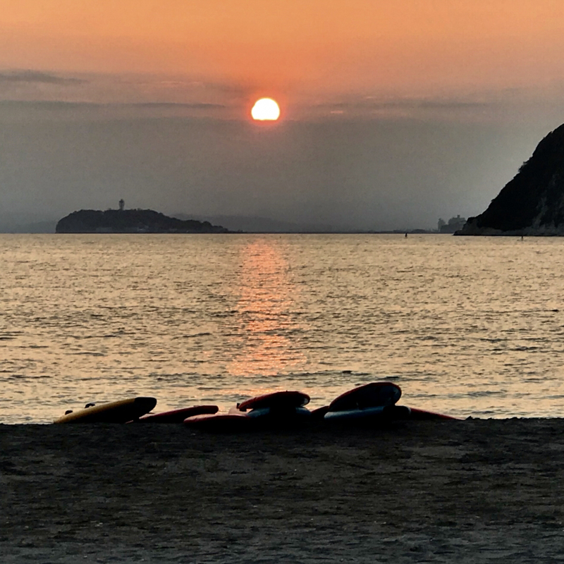 A-104　夏の夕暮れ