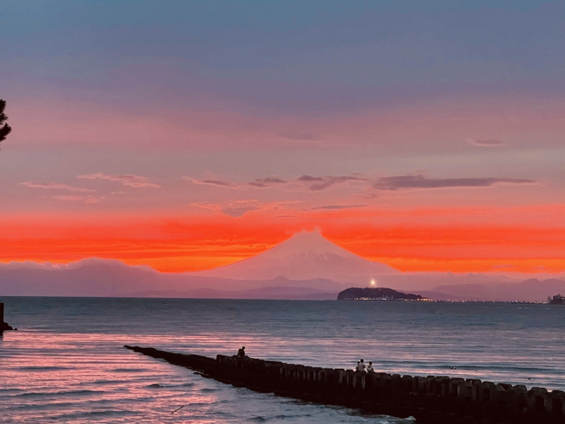 Z-3 燃える富士山