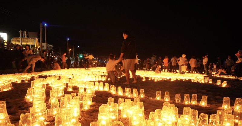 Zushi　Beach Candle
