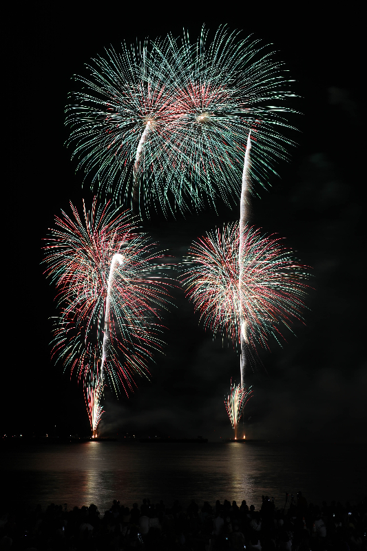 逗子海岸花火大会（2018年）