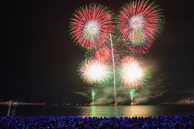 逗子海岸花火大会（2019年）その２